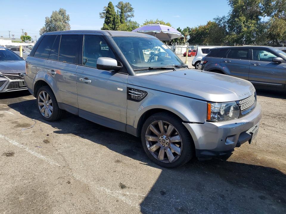 2013 Land rover RANGE ROVER VIN SALSK2D4XDA782909 COPART salvage auction — FRONT END, Ca - Dis/Dlr/Exp Only Clean Title, sold $375 on 2026-07-31 (photo 4)