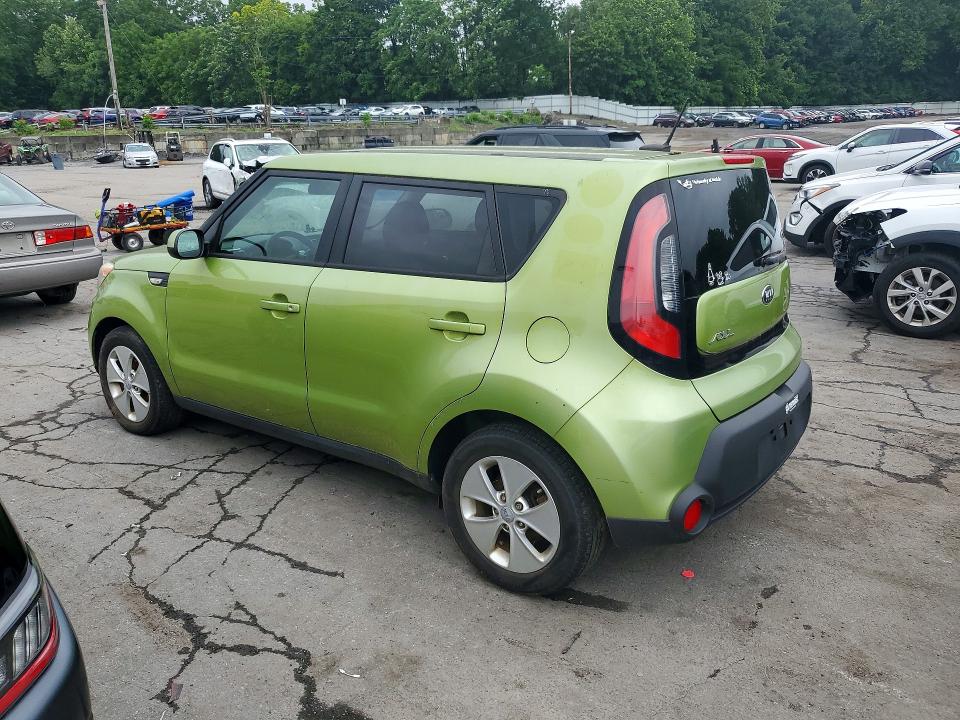 2015 Kia Soul VIN KNDJN2A2XE7741000 COPART salvage auction — MECHANICAL, Fl - Certificate Of Title, sold $500 on 2026-07-14 (photo 2)
