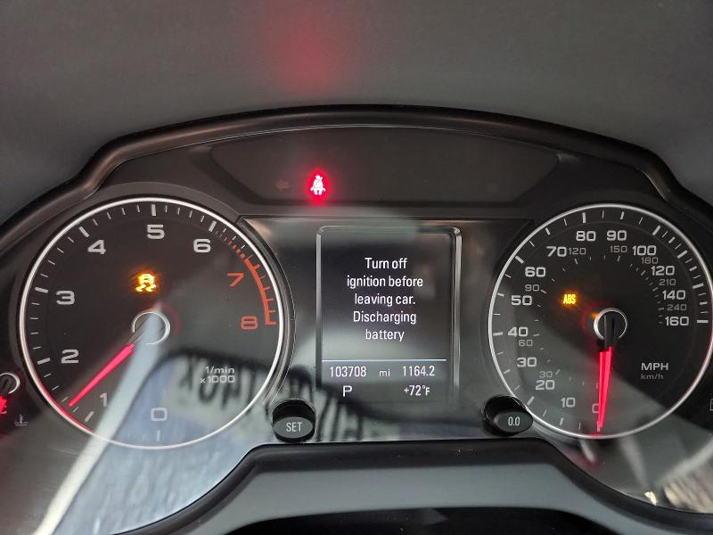 2013 Audi Q5 VIN WA1LFAFP5DA053499 COPART salvage auction — FRONT END, Mi - Certificate Of Title, sold $1,350 on 2026-07-31 (photo 9)