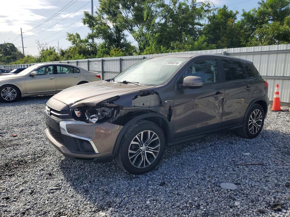 2019 Mitsubishi VIN JA4AP3AU1KU021139 COPART salvage auction — FRONT END, Il - Certificate Of Title, sold $3,250 on 2026-07-17 (photo 1)