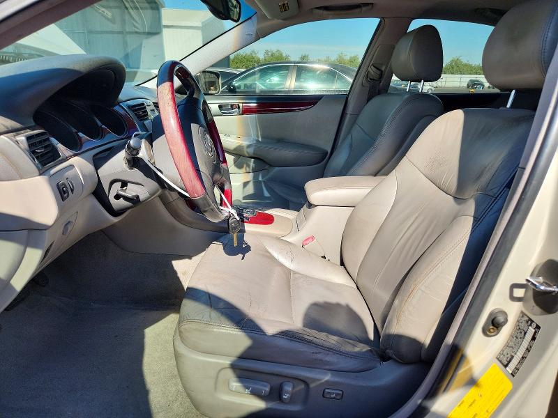 2004 Lexus Es 330 VIN JTHBA30G445045177 COPART salvage auction — REAR END, Ca - Salvage Certificate, sold $400 on 2026-07-27 (photo 7)