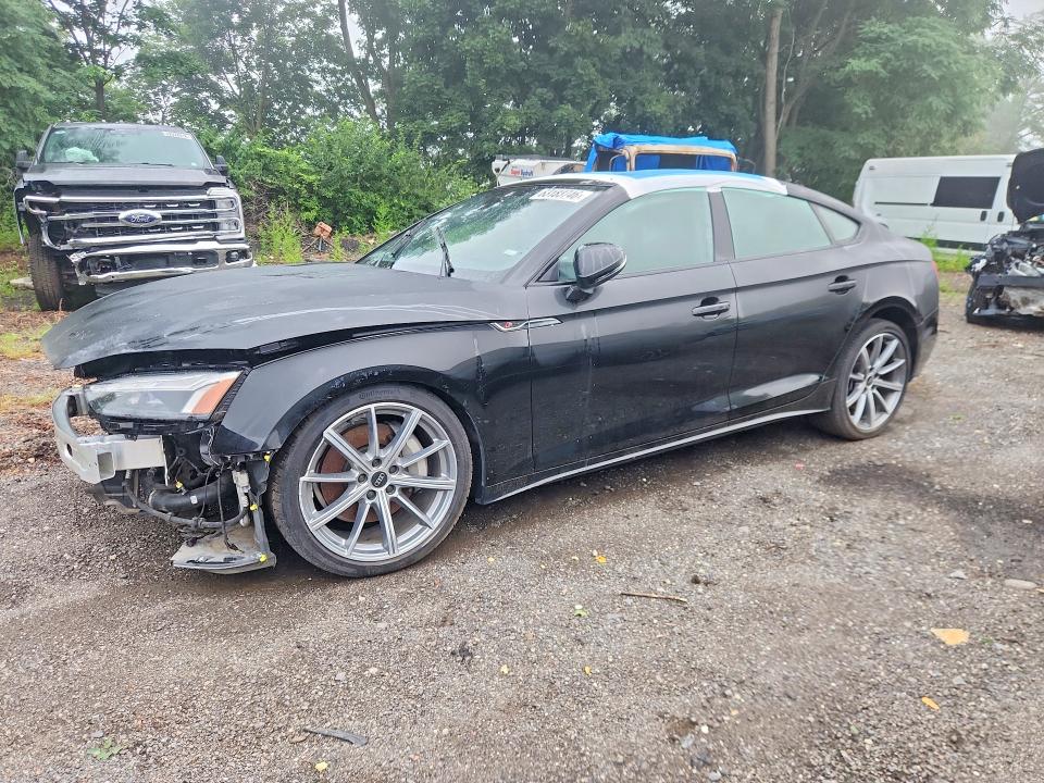 2025 Audi A5 VIN WAUDACF55SA007796 COPART salvage auction — FRONT END, FL - CERTIFICATE OF DESTRUCTION, sold $9,300 on 2026-08-31 (photo 1)