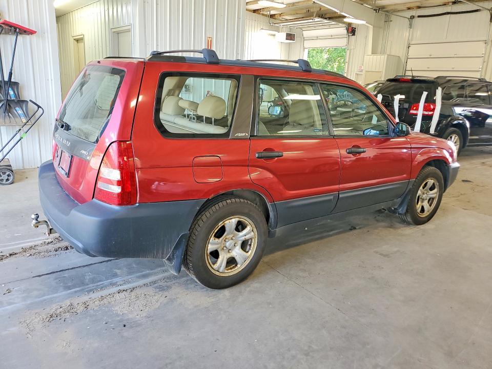 2003 Subaru Forester VIN JF1SG63603H742238 COPART salvage auction — HAIL, Mn - Cert Of Title-Prior Salvage, sold $525 on 2026-07-23 (photo 3)
