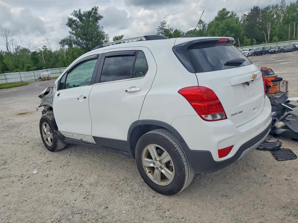 2018 Chevrolet Trax VIN KL7CJPSB0JB709368 COPART salvage auction — FRONT END, Ny - Mv-907A Salvage Certificate, sold $1,300 on 2026-07-20 (photo 2)