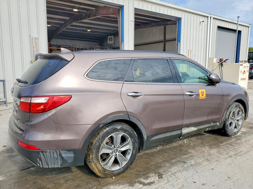 2013 Hyundai Santa fe VIN KM8SM4HFXDU030484 COPART salvage auction — MECHANICAL, TN - CERTIFICATE OF TITLE, sold $1,200 on 2026-07-27 (photo 3)