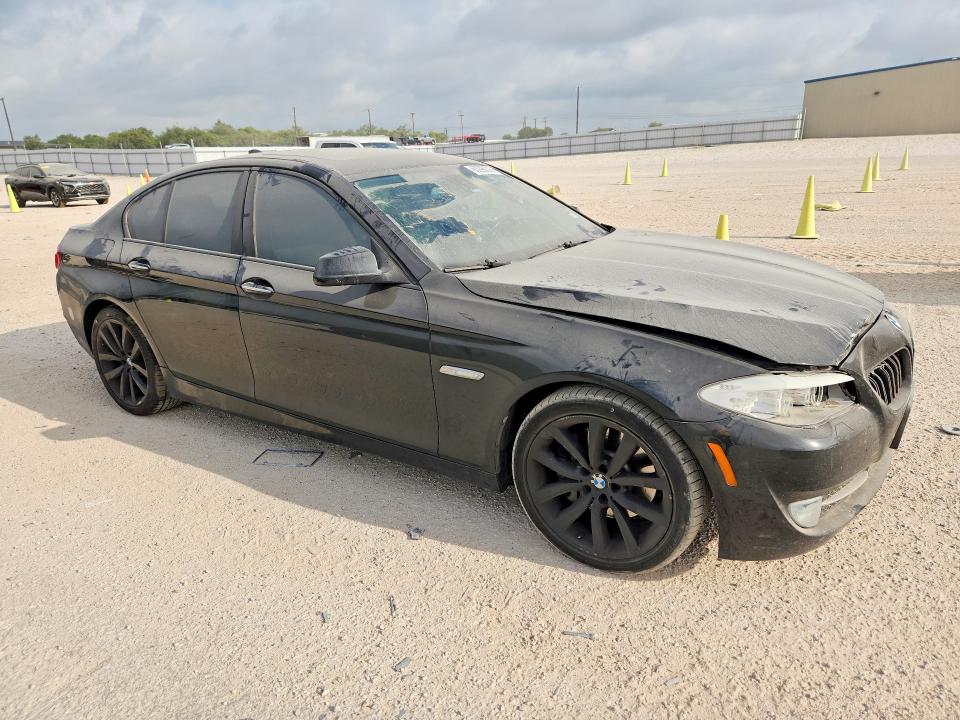 2011 BMW 5 series VIN WBAFR7C56BC802101 COPART salvage auction — FRONT END, TX - SALVAGE VEHICLE TITLE (P), sold $10 on 2026-07-16 (photo 4)