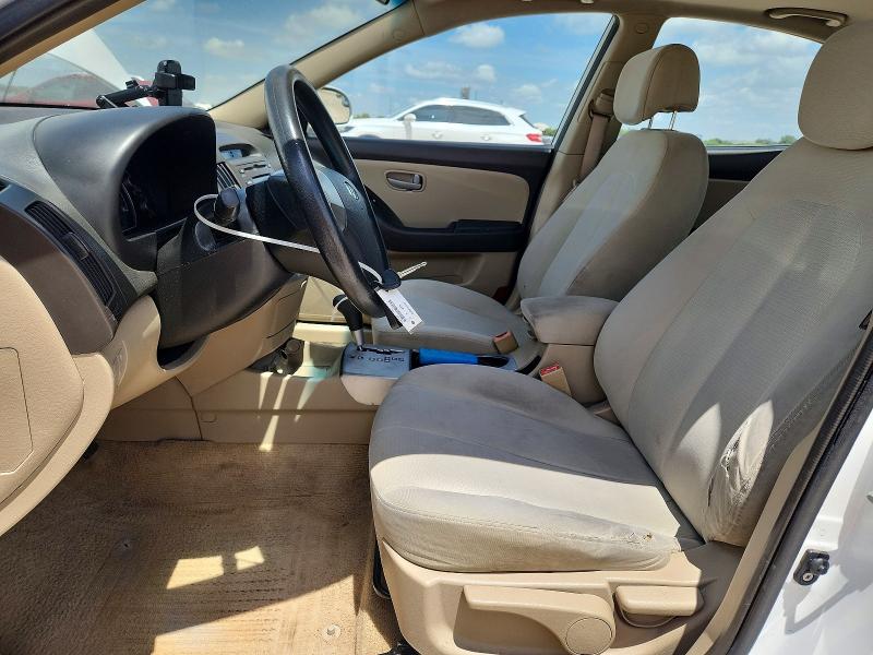 2007 Hyundai Elantra VIN KMHDU46D77U247327 COPART salvage auction — FRONT END, TX - CERTIFICATE OF TITLE (P), sold $725 on 2026-07-23 (photo 7)