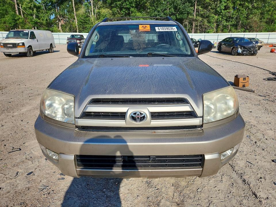 2003 Toyota 4runner VIN JTEBU14R138008007 COPART salvage auction — MECHANICAL, Nc - Dealer Only Clean Title, sold $1,300 on 2026-07-31 (photo 5)