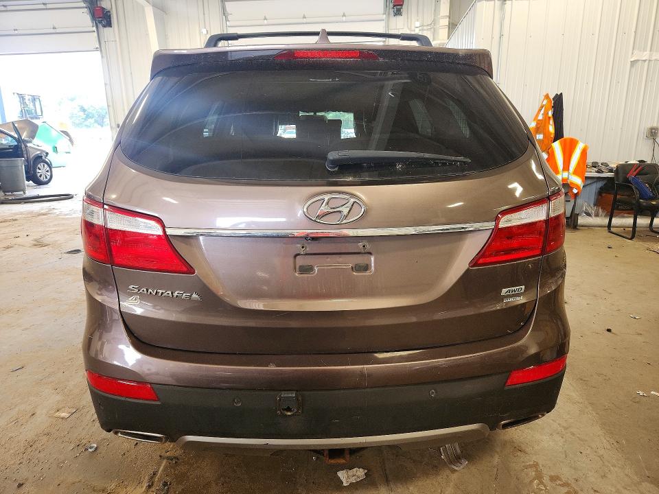 2014 Hyundai Santa fe VIN KM8SRDHF9EU075032 COPART salvage auction — MECHANICAL, MN - CERTIFICATE OF TITLE, sold $225 on 2026-07-28 (photo 6)