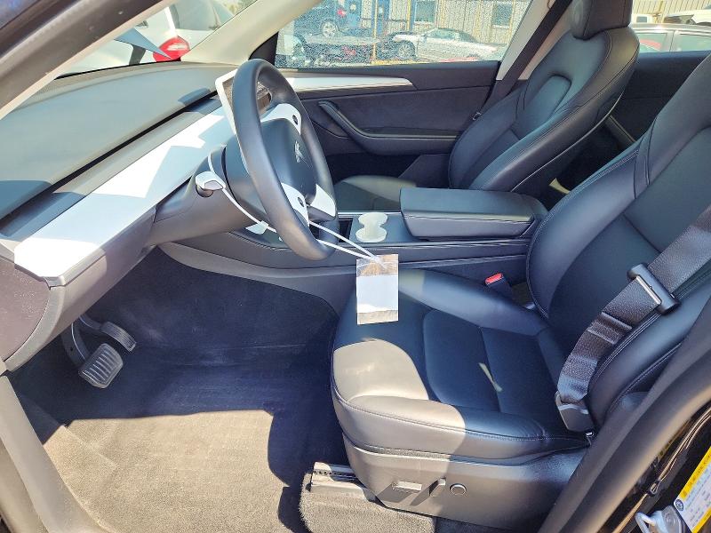 2023 Tesla Model y VIN 7SAYGDEE4PA029393 COPART salvage auction — FRONT END, Pa - Certificate Of Salvage, sold $13,700 on 2026-07-21 (photo 7)