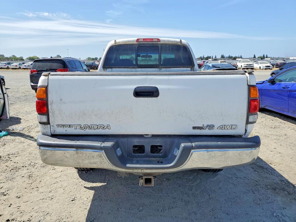 2004 Toyota Tundra VIN 5TBBT441X4S454214 COPART salvage auction — FRONT END, Ca - Junk Receipt, sold $1,750 on 2026-07-14 (photo 6)
