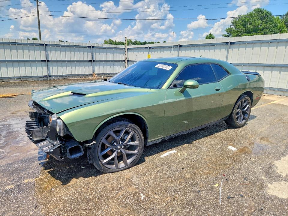 2022 Dodge Challenger VIN 2C3CDZAGXNH263427 COPART salvage auction — FRONT END, Al - Cert Of Title-Salvage Title, sold $5,900 on 2026-08-16 (photo 1)