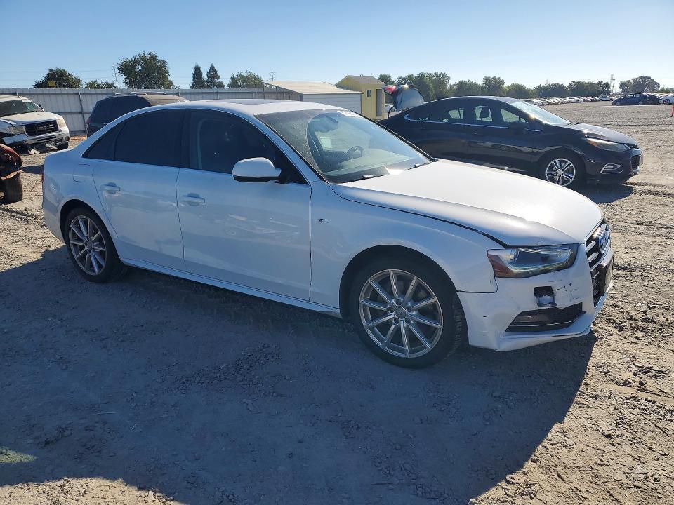 2014 Audi A4 VIN WAUFFAFL1EN017574 COPART salvage auction — FRONT END, CA - SALVAGE CERTIFICATE, sold $1,700 on 2026-07-14 (photo 4)