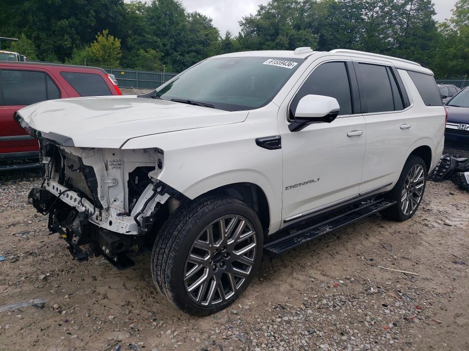2025 Gmc Yukon VIN 1GKS2ERL7SR133855 COPART salvage auction — FRONT END, Tn - Salvage Certificate, sold $175 on 2026-07-30 (photo 1)