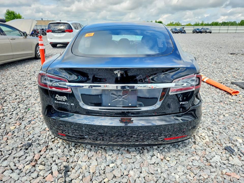 2018 Tesla Model s VIN 5YJSA1E28JF248831 COPART salvage auction — FRONT END, WI - JUNKED VEHICLE BILL OF SALE, sold $725 on 2026-07-27 (photo 6)