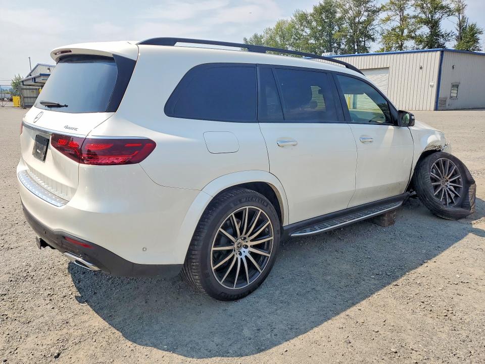 2024 Mercedes-benz Gls-klasse VIN 4JGFF5KEXRB124899 COPART salvage auction — FRONT END, Wa - Bill Of Sale, sold $38,250 on 2026-08-17 (photo 3)