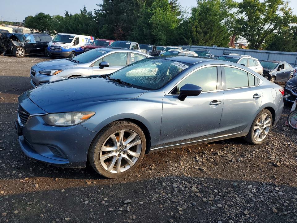2014 Mazda 6 VIN JM1GJ1V6XE1156319 COPART salvage auction — REAR END, MD - CERTIFICATE OF TITLE (P), sold $1,500 on 2026-07-27 (photo 1)