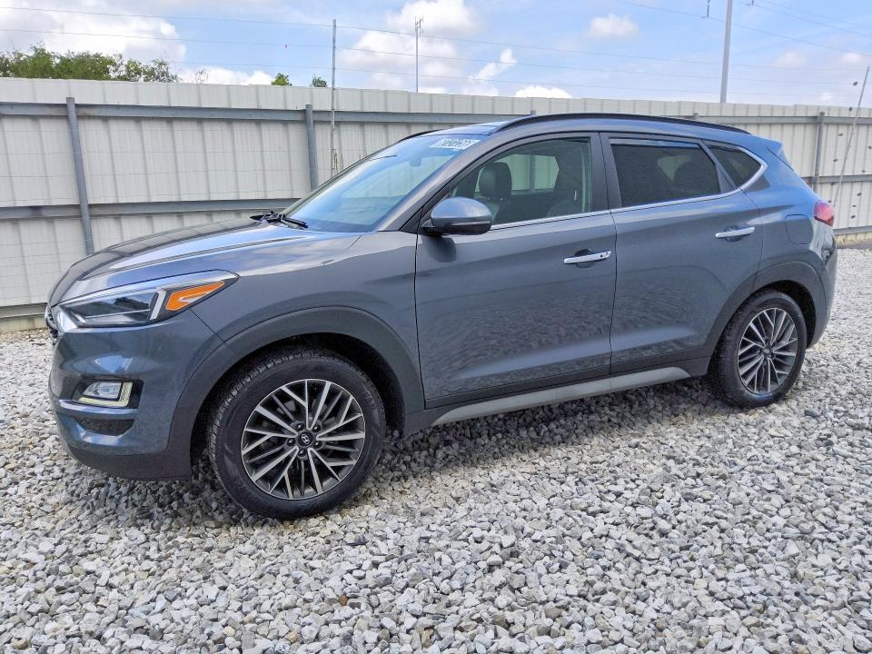 2021 Hyundai Tucson VIN KM8J3CAL0MU395037 COPART salvage auction — MINOR DENT/SCRATCHES, OH - CERTIFICATE OF TITLE (P), sold $12,100 on 2026-07-21 (photo 1)