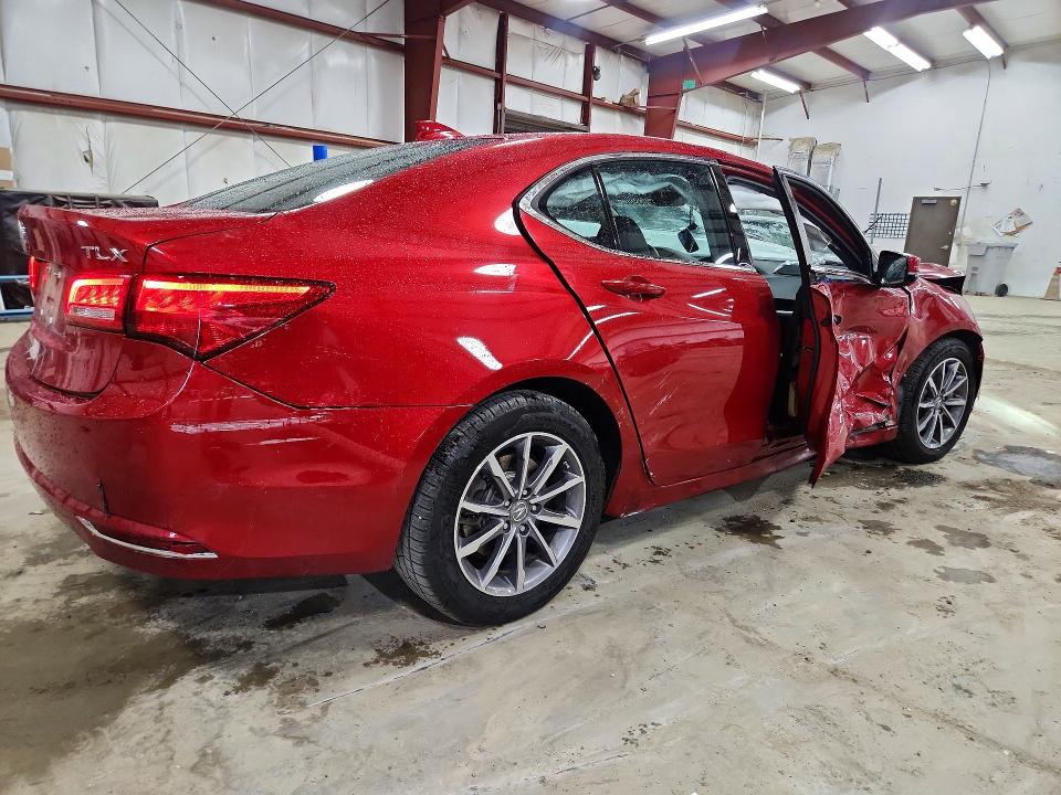 2020 Acura Tlx VIN 19UUB1F59LA015598 COPART salvage auction — FRONT END, De - Salvage Certificate, sold $0 on 2026-09-12 (photo 3)