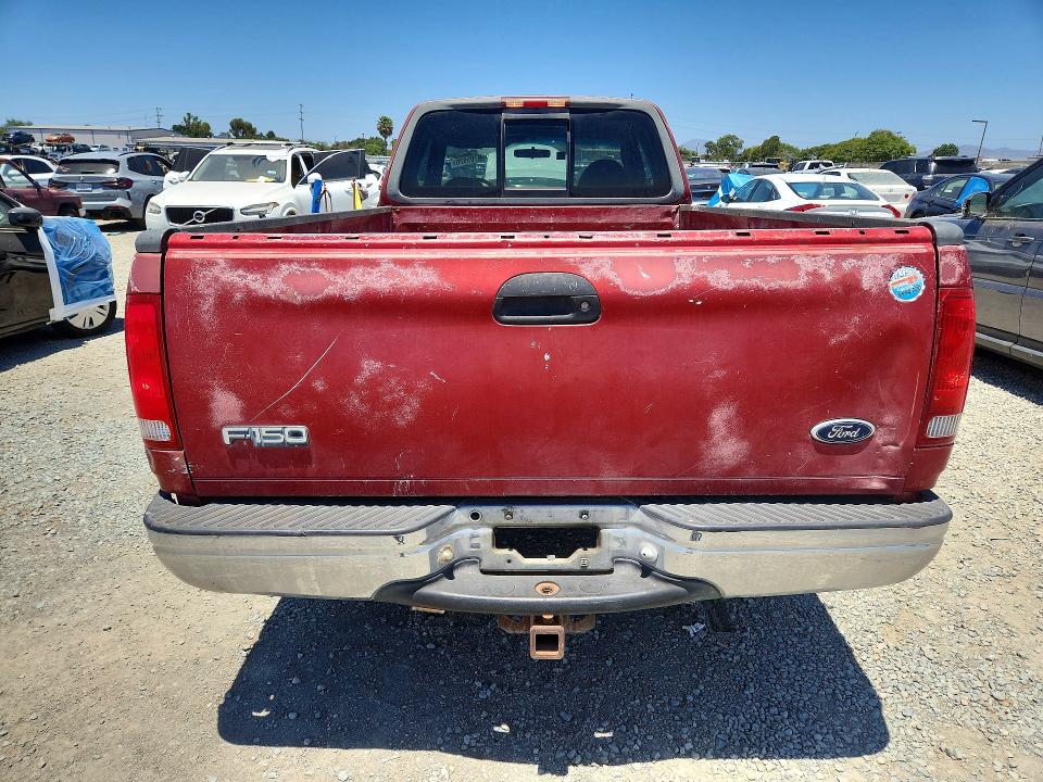1999 Ford F-150 lightning VIN 1FTRX17L6XKA54166 COPART salvage auction — FRONT END, CA - DLR/DIS/EXP ONLY SALVAGE TITLE, sold $250 on 2026-08-21 (photo 6)