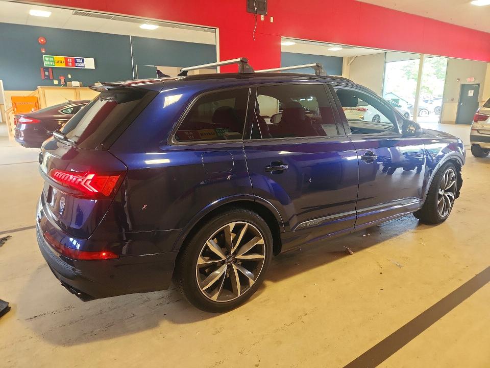 2022 Audi Sq7 VIN WA1AWBF79ND005386 COPART salvage auction — FRONT END, Ri - Salvage Certificate Of Title, sold $17,400 on 2026-07-14 (photo 3)