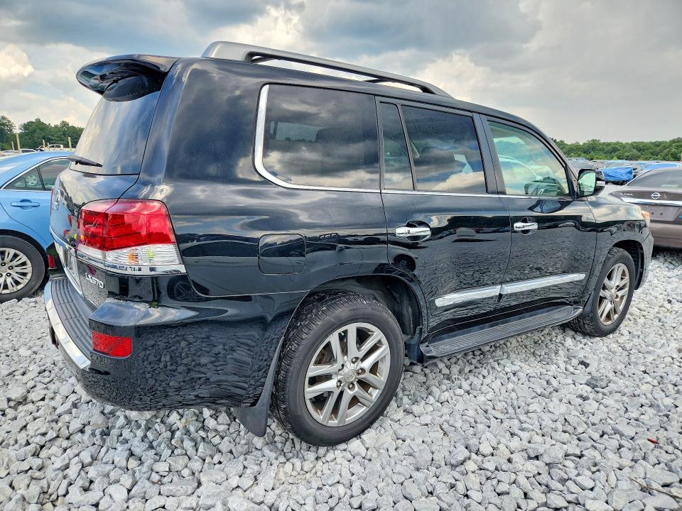 2013 Lexus Lx VIN JTJHY7AXXD4101381 COPART salvage auction — MINOR DENT/SCRATCHES, Ga - Certificate Of Title (P), sold $22,300 on 2026-07-28 (photo 3)
