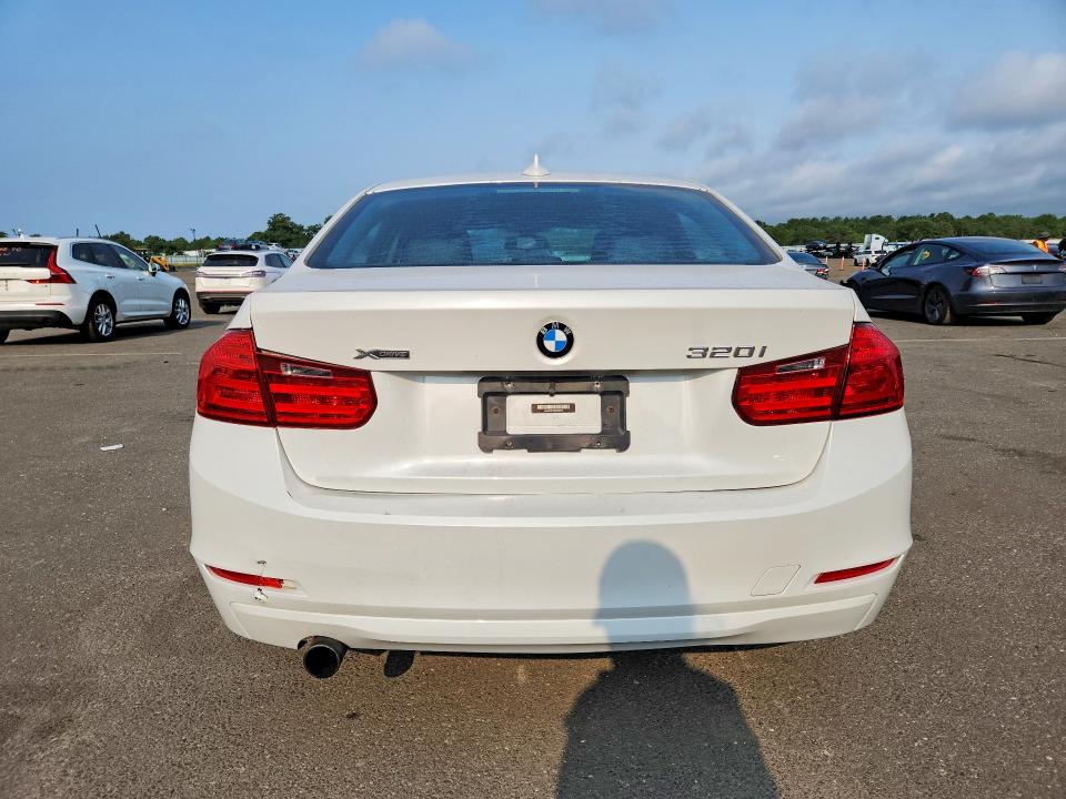 2013 BMW 3er VIN WBA3C3C59DF983192 COPART salvage auction — REAR END, Ny - Mv-907A Salvage Certificate, sold $1,500 on 2026-08-03 (photo 6)