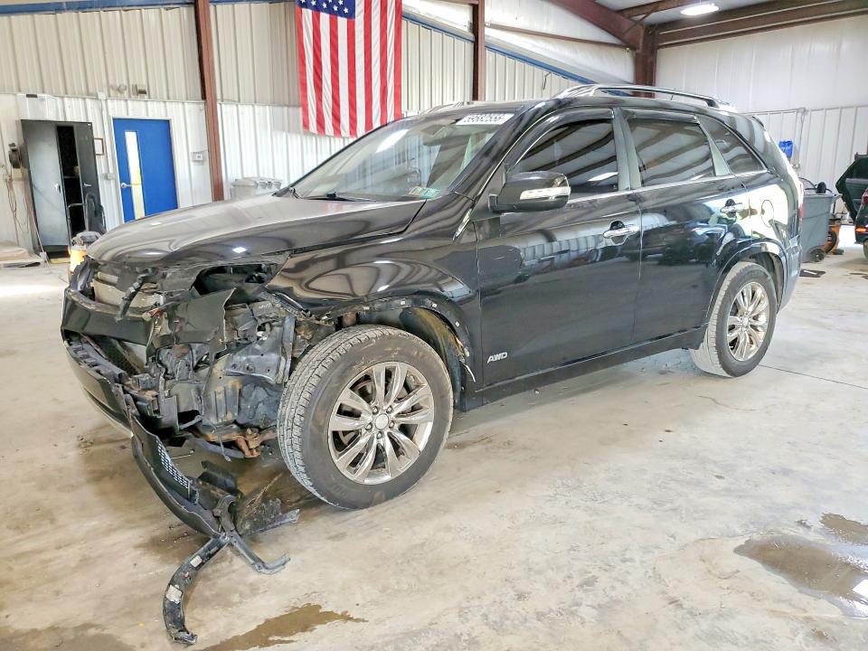 2013 Kia Sorento VIN 5XYKWDA20DG395604 COPART salvage auction — FRONT END, Pa - Certificate Of Salvage, sold $1,700 on 2026-07-22 (photo 1)