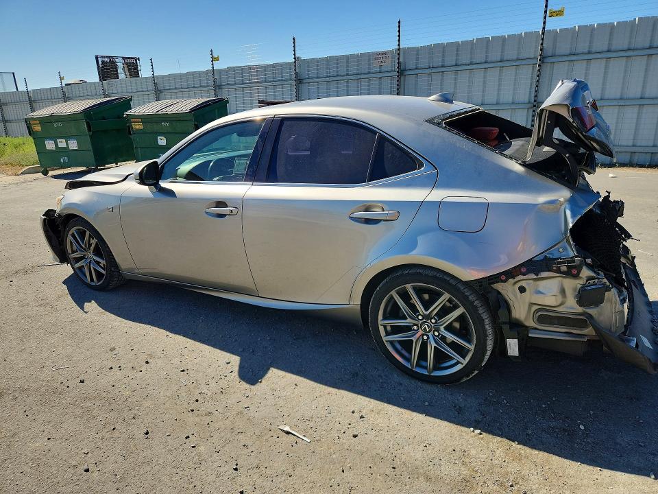 2015 Lexus Is VIN JTHBF1D20F5054594 COPART salvage auction — REAR END, Ca - Salvage Certificate, sold $325 on 2026-07-28 (photo 2)