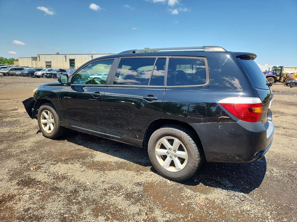2010 Toyota Highlander VIN 5TDJK3EH4AS033659 COPART salvage auction — FRONT END, Ct - Cert Of Title-Salvage, sold $550 on 2026-07-24 (photo 2)