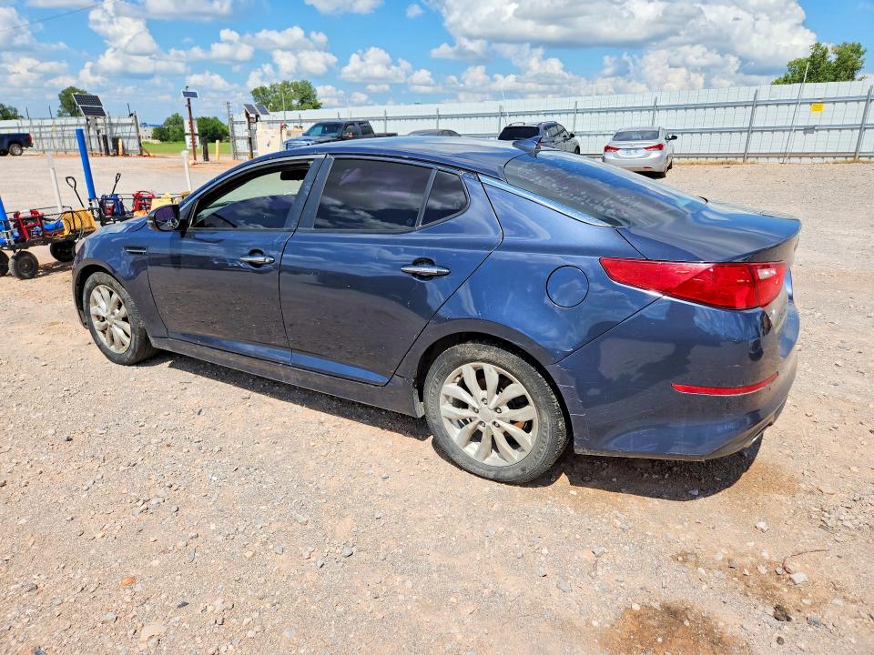 2015 Kia Optima VIN 5XXGM4A72FG399328 COPART salvage auction — FRONT END, Salvage Title, sold $400 on 2026-07-28 (photo 2)