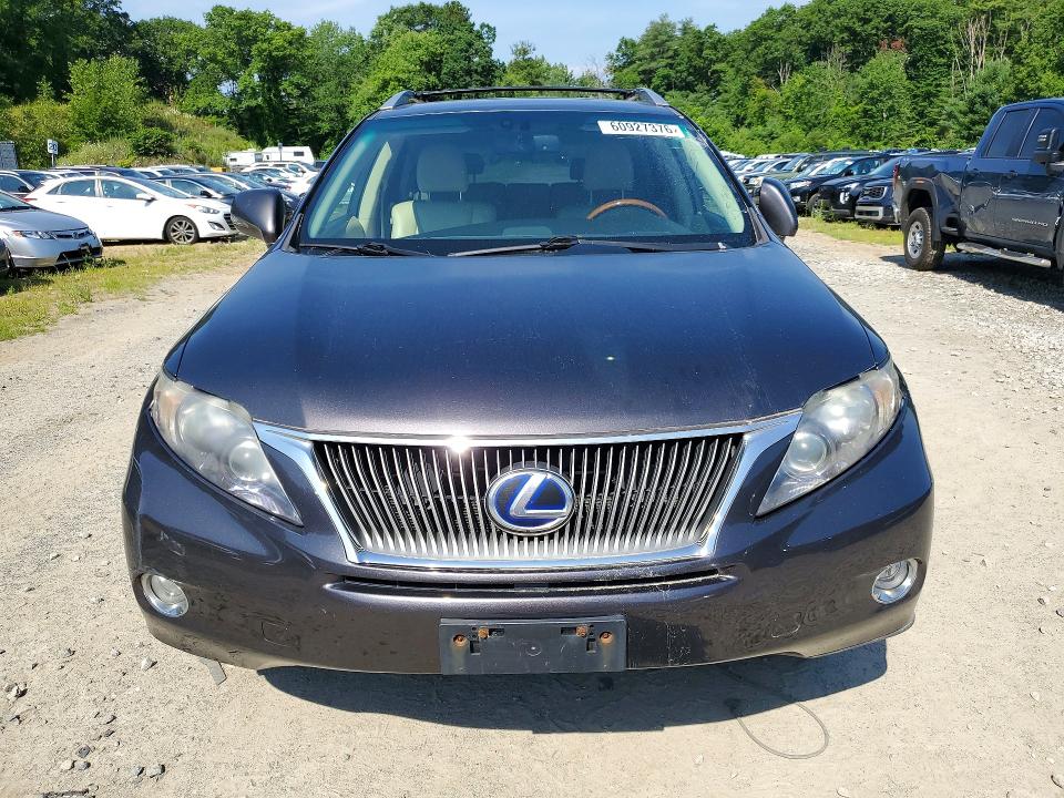 2010 Lexus Rx 450h VIN JTJBC1BA3A2011122 COPART salvage auction — MINOR DENT/SCRATCHES, MA - CERTIFICATE OF TITLE (P), sold $5,900 on 2026-07-29 (photo 5)