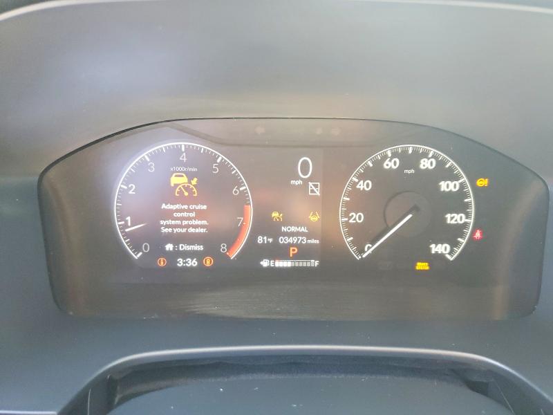 2025 Honda Cr-v VIN 2HKRS4H7XSH426892 COPART salvage auction — MINOR DENT/SCRATCHES, Pa - Reconstructed Clean, sold $20,100 on 2026-07-31 (photo 9)