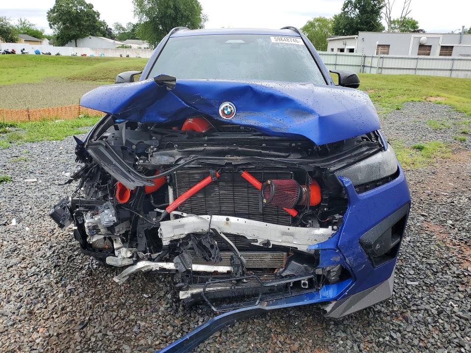 2025 BMW VIN 5YM13ET00S9X01115 COPART salvage auction — FRONT END, Ny - Mv-907A Salvage Certificate, sold $25,500 on 2026-07-31 (photo 5)