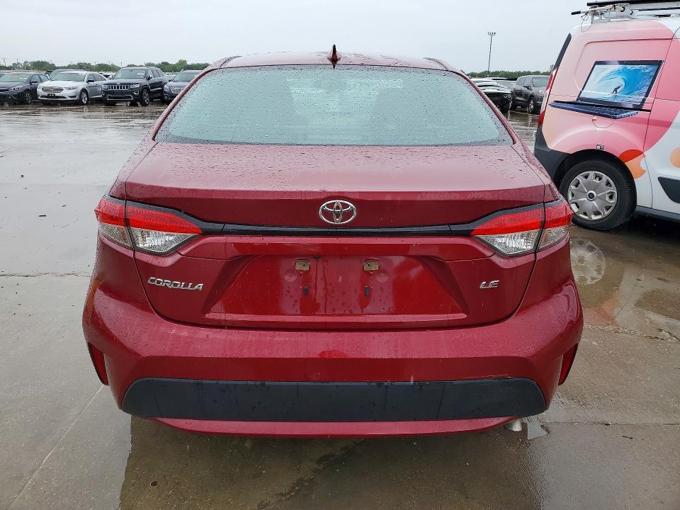 2022 Toyota Corolla VIN 5YFEPMAEXNP359324 COPART salvage auction — FRONT END, Fl - Certificate Of Title, sold $225 on 2026-07-27 (photo 6)