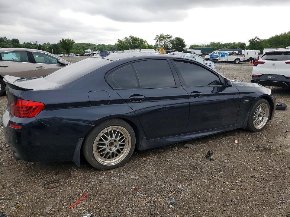 2014 BMW 5er VIN WBAKN9C59ED000985 COPART salvage auction — FRONT END, Md - Cert Of Salvage-Abandoned, sold $925 on 2026-07-30 (photo 3)