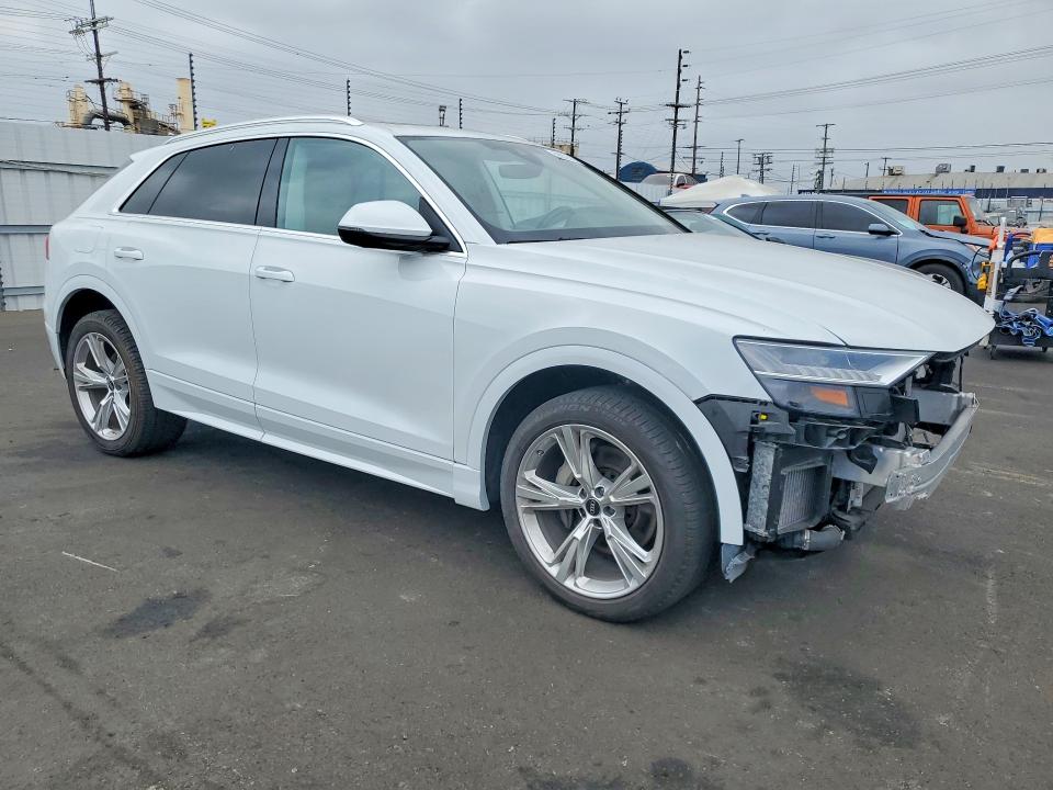 2023 Audi Q8 VIN WA1AVBF11PD024502 COPART salvage auction — FRONT END, Ca - Dis/Dlr/Exp Only Clean Title (P), sold $24,600 on 2026-07-22 (photo 4)