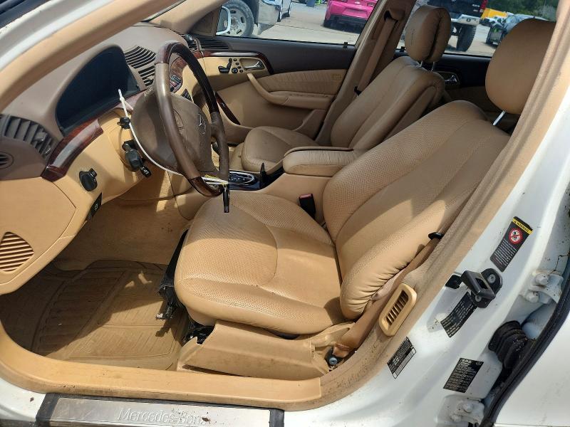 2001 Mercedes-benz S class VIN WDBNG75J21A151105 COPART salvage auction — MINOR DENT/SCRATCHES, Ms - Certificate Of Title, sold $350 on 2026-07-31 (photo 7)