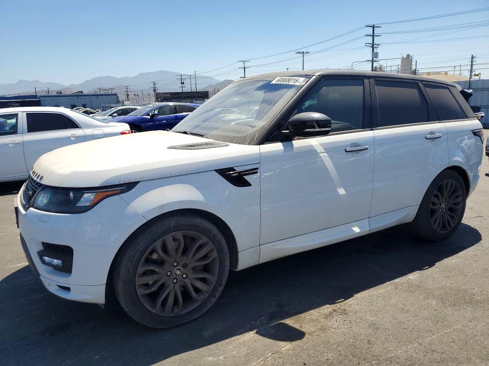 2016 Land rover RANGE ROVER VIN SALWS2PFXGA101344 COPART salvage auction — MECHANICAL, MA - DIS/DLR/EXP ONLY CLEAN TITLE (P), sold $4,100 on 2026-07-27 (photo 1)