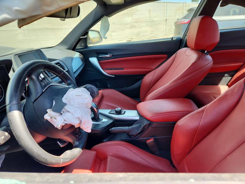 2015 BMW 2er VIN WBA1F9C5XFVW98768 COPART salvage auction — FRONT END, CA - SALVAGE CERTIFICATE, sold $125 on 2026-07-28 (photo 7)
