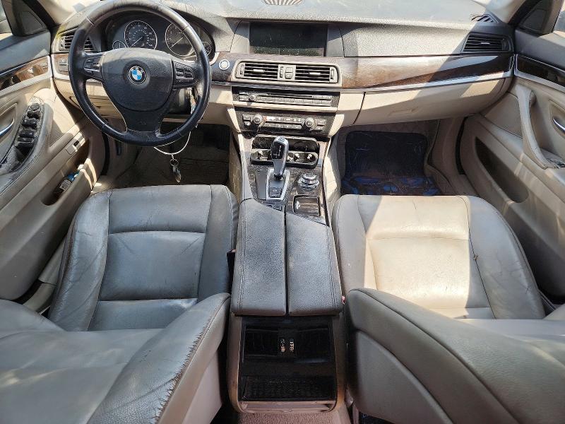 2011 BMW 5 series VIN WBAFR1C53BC741352 COPART salvage auction — NORMAL WEAR, TX - CERTIFICATE OF TITLE, sold $550 on 2026-07-30 (photo 8)