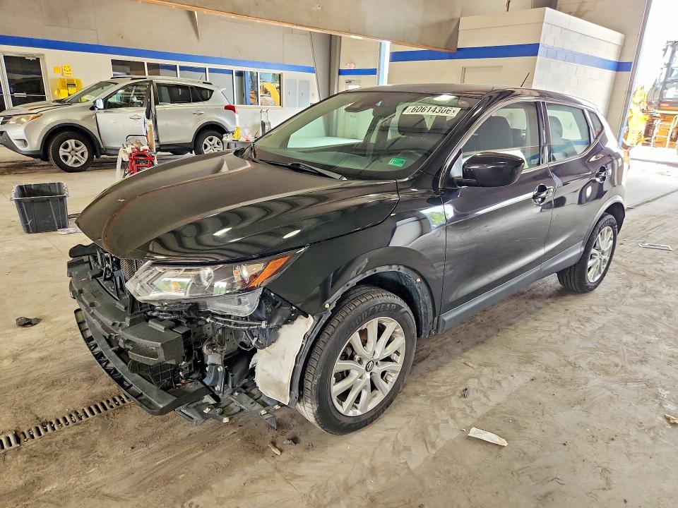 2021 Nissan Rogue sport VIN JN1BJ1AW7MW436980 COPART salvage auction — FRONT END, VA - CERT OF TITLE - SALVAGE, sold $550 on 2026-07-24 (photo 1)