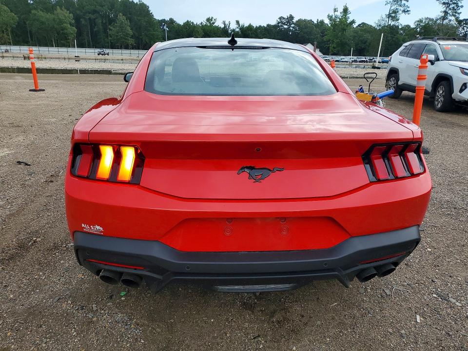 2025 Ford Mustang VIN 1FA6P8TH7S5123327 COPART salvage auction — WATER/FLOOD, La - Cert Of Title-Salvage Flood, sold $14,100 on 2026-07-31 (photo 6)