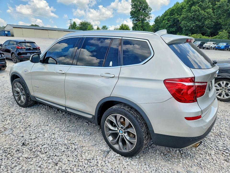 2016 BMW X3 VIN 5UXWY3C55G0N86909 COPART salvage auction — MECHANICAL, Tn - Certificate Of Title, sold $1,850 on 2026-07-21 (photo 2)