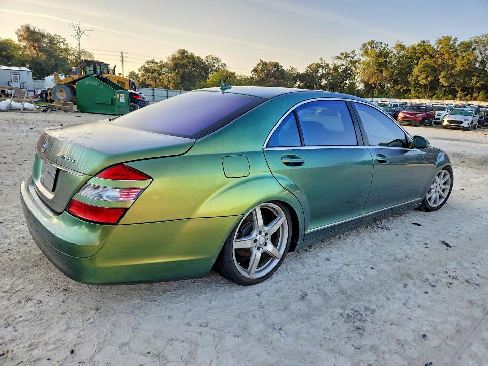 2007 Mercedes-benz S class VIN WDDNG71X47A098479 COPART salvage auction — MECHANICAL, Fl - Certificate Of Title, sold $325 on 2026-07-28 (photo 3)