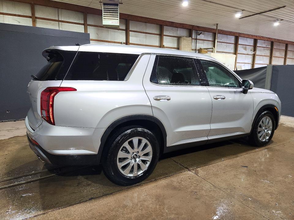 2025 Hyundai Palisade VIN KM8R2DGE4SU922692 COPART salvage auction — HAIL, OH - CERTIFICATE OF TITLE (P), sold $24,300 on 2026-07-20 (photo 3)