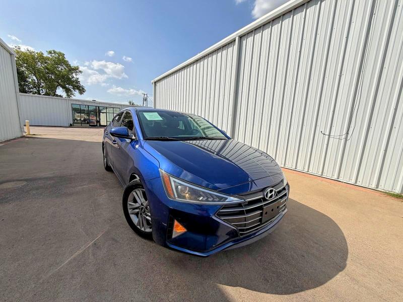 2020 Hyundai Elantra VIN 5NPD84LF0LH535158 COPART salvage auction — MINOR DENT/SCRATCHES, TX - CERTIFICATE OF TITLE (P), sold $150 on 2026-07-28 (photo 1)