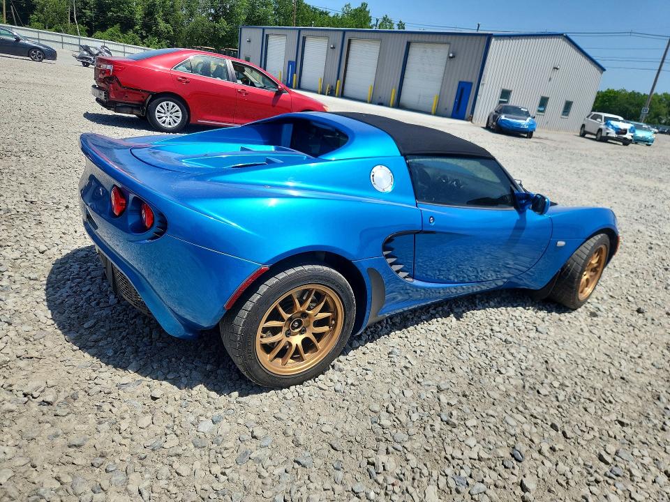 2006 Lotus Elise VIN SCCPC11126HL30539 COPART salvage auction — REAR END, MA - CERT OF TITLE-RECONSTRCTD COLL, sold $19,900 on 2026-07-08 (photo 3)