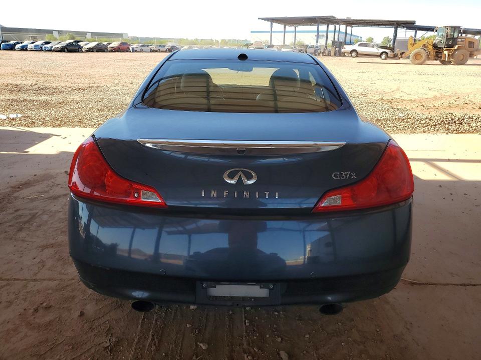 2012 Infiniti G VIN JN1CV6EL6CM472143 COPART salvage auction — SIDE, Az - Cert Of Title - Salvage, sold $1,600 on 2026-07-14 (photo 6)