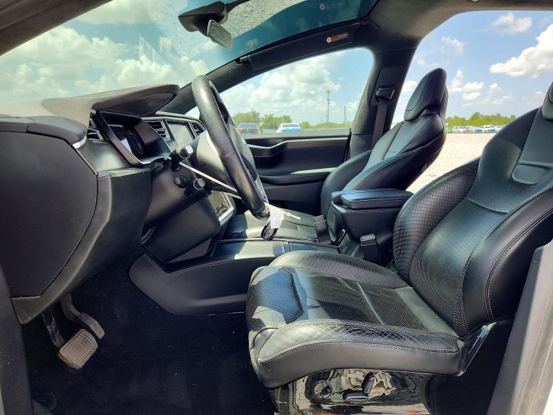 2016 Tesla Model x VIN 5YJXCBE2XGF027827 COPART salvage auction — FRONT END, MA - CERTIFICATE OF TITLE (P), sold $6,900 on 2026-07-31 (photo 7)